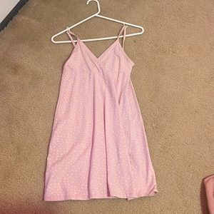 pink floral brandy melville dress
